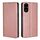 Per Honor 200 Pro 5G Custodia per telefono magnetica in pelle tinta unita lucida Oil (oro rosa) Per Honor 200 Pro 5G Custodia per telefono magnetica in pelle tinta unita lucida Oil (oro rosa)