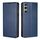 Per Sony Xperia 1 VI Gloss Oil Solid Color Magnetic Leather Phone Case (Blu) Per Sony Xperia 1 VI Gloss Oil Solid Color Magnetic Leather Phone Case (Blu)