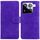 Per Xiaomi 15 Pro Custodia in pelle Flip Skin Feel Pure Color (viola)