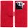 Per Xiaomi 15 Pro Custodia in pelle Flip Skin Feel Pure Color (rosso)