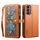 Per Samsung Galaxy A26 5G ESEBLE Star Series Portafoglio con cerniera e cordino RFID Custodia in pelle (marrone) Per Samsung Galaxy A26 5G ESEBLE Star Series Portafoglio con cerniera e cordino RFID Custodia in pelle (marrone)