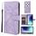 Per Samsung Galaxy A36 / A56 5G Custodia in pelle con linee geometriche Skin Feel (viola) Per Samsung Galaxy A36 / A56 5G Custodia in pelle con linee geometriche Skin Feel (viola)