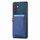 Per Samsung Galaxy S25 5G Custodia in pelle con texture denim e slot per schede (blu) Per Samsung Galaxy S25 5G Custodia in pelle con texture denim e slot per schede (blu)
