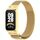 Per Xiaomi Smart Band 9 Active Metal Frame Watch Case Integrato Milan Magnetic Steel Mesh Watch Band (Oro) Per Xiaomi Smart Band 9 Active Metal Frame Watch Case Integrato Milan Magnetic Steel Mesh Watch Band (Oro)