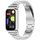 Per Redmi Band 3, cassa dell'orologio con struttura in metallo e cinturino in acciaio inossidabile con tre perline integrate (argento) Per Redmi Band 3, cassa dell'orologio con struttura in metallo e cinturino in acciaio inossidabile con tre perline integrate (argento)