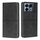 Per Infinix Note 40 5G Custodia magnetica in pelle con texture di mucca (nera) Per Infinix Note 40 5G Custodia magnetica in pelle con texture di mucca (nera)
