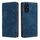 Per Honor 200 5G RFID Antifurto Spazzola Magnetico Custodia in Pelle per Telefono (Blu) Per Honor 200 5G RFID Antifurto Spazzola Magnetico Custodia in Pelle per Telefono (Blu)