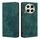 Per Tecno Camon 30 RFID Anti-furto Spazzola Magnetico Custodia in Pelle per Telefono (Verde) Per Tecno Camon 30 RFID Anti-furto Spazzola Magnetico Custodia in Pelle per Telefono (Verde)