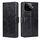 Per vivo iQOO Z9 Turbo Custodia per telefono in pelle con cuciture geometriche (nero) Per vivo iQOO Z9 Turbo Custodia per telefono in pelle con cuciture geometriche (nero)