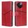 Per vivo V30e 5G Custodia per telefono in pelle con cuciture geometriche globali (rosso) Per vivo V30e 5G Custodia per telefono in pelle con cuciture geometriche globali (rosso)