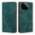 Per vivo iQOO Z9 Turbo RFID Anti-furto Spazzola Magnetico Custodia in Pelle per Telefono (Verde) Per vivo iQOO Z9 Turbo RFID Anti-furto Spazzola Magnetico Custodia in Pelle per Telefono (Verde)