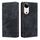 Per vivo S19 Custodia per telefono in pelle magnetica con spazzola antifurto RFID (nero)
