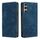 Per Sony Xperia 1 VI Custodia per telefono in pelle magnetica con spazzola antifurto RFID (blu) Per Sony Xperia 1 VI Custodia per telefono in pelle magnetica con spazzola antifurto RFID (blu)
