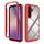 Per Samsung Galaxy A55 5G Starry Sky Solid Color Antiurto TPU Trasparente Custodia per PC (Rosso) Per Samsung Galaxy A55 5G Starry Sky Solid Color Antiurto TPU Trasparente Custodia per PC (Rosso)