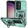 Per Samsung Galaxy S25 5G Custodia per telefono con supporto scorrevole Camshield (verde) Per Samsung Galaxy S25 5G Custodia per telefono con supporto scorrevole Camshield (verde)