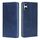 Per Sony Xperia 10 VI Custodia magnetica in pelle con texture mucca (blu)