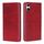 Per Sony Xperia 10 VI Custodia magnetica in pelle con texture mucca (rosso) Per Sony Xperia 10 VI Custodia magnetica in pelle con texture mucca (rosso)
