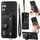 Per Samsung Galaxy S25+ 5G Retro Cross Wristband Portafoglio Custodia in Pelle per Telefono (Nero) Per Samsung Galaxy S25+ 5G Retro Cross Wristband Portafoglio Custodia in Pelle per Telefono (Nero)