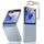Per Samsung Galaxy Z Flip5 lce Folding Series Custodia per telefono PC trasparente integrata (arancione) Per Samsung Galaxy Z Flip5 lce Folding Series Custodia per telefono PC trasparente integrata (arancione)