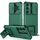 Per Samsung Galaxy S25 5G Custodia per telefono con supporto stereoscopico scorrevole Camshield (verde) Per Samsung Galaxy S25 5G Custodia per telefono con supporto stereoscopico scorrevole Camshield (verde)
