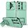 Per Samsung Galaxy S25 5G Custodia per telefono con supporto stereoscopico scorrevole Camshield (verde chiaro) Per Samsung Galaxy S25 5G Custodia per telefono con supporto stereoscopico scorrevole Camshield (verde chiaro)