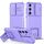 Per Samsung Galaxy S25 5G Custodia per telefono con supporto stereoscopico scorrevole Camshield (viola) Per Samsung Galaxy S25 5G Custodia per telefono con supporto stereoscopico scorrevole Camshield (viola)