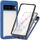 Per Google Pixel 8 Starry Sky Solid Color Series Custodia per telefono in PC + TPU con pellicola PET (blu reale) Per Google Pixel 8 Starry Sky Solid Color Series Custodia per telefono in PC + TPU con pellicola PET (blu reale)