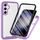 Per Samsung Galaxy S23 FE 5G Starry Sky Solid Color Series Custodia per telefono in PC + TPU con pellicola PET (viola) Per Samsung Galaxy S23 FE 5G Starry Sky Solid Color Series Custodia per telefono in PC + TPU con pellicola PET (viola)