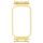 Per Xiaomi Smart Band 9 Active Metal Frame Watch Custodia protettiva (oro) Per Xiaomi Smart Band 9 Active Metal Frame Watch Custodia protettiva (oro)