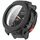 Per Mibro Watch GS Pro Pellicola temperata Custodia protettiva per orologio PC integrata (nero)