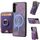 Per Samsung Galaxy S23+ 5G Retro Custodia in pelle con supporto magnetico divisibile (viola) Per Samsung Galaxy S23+ 5G Retro Custodia in pelle con supporto magnetico divisibile (viola)