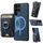 Per Samsung Galaxy S21 Ultra 5G Retro Custodia Magnetica Divisibile con Supporto per Carte in Pelle per Telefono (Blu) Per Samsung Galaxy S21 Ultra 5G Retro Custodia Magnetica Divisibile con Supporto per Carte in Pelle per Telefono (Blu)