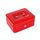 200x160x90mm Cassaforte portatile ignifuga per la casa Scatola di ferro con serratura a chiave (rosso) 200x160x90mm Cassaforte portatile ignifuga per la casa Scatola di ferro con serratura a chiave (rosso)