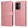 Per OPPO Reno13 F 4G / 5G Custodia per telefono in pelle con texture di vitello classica (oro rosa) Per OPPO Reno13 F 4G / 5G Custodia per telefono in pelle con texture di vitello classica (oro rosa)