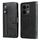 Per OPPO Reno13 Global Fashion Custodia per telefono in pelle con cerniera e texture in vitello (nero) Per OPPO Reno13 Global Fashion Custodia per telefono in pelle con cerniera e texture in vitello (nero)