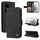 Custodia per telefono in pelle con bottoni in metallo e motivo albero della vita per Honor 300 Pro (nero) Custodia per telefono in pelle con bottoni in metallo e motivo albero della vita per Honor 300 Pro (nero)