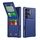 Per Samsung Galaxy S25 Ultra 5G Custodia per telefono in pelle con supporto verticale a ribalta (blu scuro) Per Samsung Galaxy S25 Ultra 5G Custodia per telefono in pelle con supporto verticale a ribalta (blu scuro)