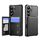 Per Samsung Galaxy S24+ 5G Custodia per telefono in pelle con supporto per carte di credito orizzontale a ribalta (nero) Per Samsung Galaxy S24+ 5G Custodia per telefono in pelle con supporto per carte di credito orizzontale a ribalta (nero)