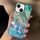 Per iPhone 13 Plating Gradient Glacier Texture Custodia per telefono MagSafe (Argento Blu) Per iPhone 13 Plating Gradient Glacier Texture Custodia per telefono MagSafe (Argento Blu)