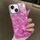 Per iPhone 14 Plus Custodia per telefono MagSafe con texture ghiacciata e placcatura sfumata (rosa) Per iPhone 14 Plus Custodia per telefono MagSafe con texture ghiacciata e placcatura sfumata (rosa)