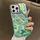 Per iPhone 15 Pro Max Custodia per telefono MagSafe con texture Glacier Gradient Plating (verde) Per iPhone 15 Pro Max Custodia per telefono MagSafe con texture Glacier Gradient Plating (verde)