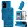 Custodia per telefono in pelle con motivo girasole in rilievo per Honor 300 Pro (blu) Custodia per telefono in pelle con motivo girasole in rilievo per Honor 300 Pro (blu)