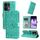 Per OPPO Reno13 Pro Custodia per telefono in pelle con stampa girasole globale (verde) Per OPPO Reno13 Pro Custodia per telefono in pelle con stampa girasole globale (verde)