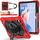 Per Huawei MatePad 11.5 S Contrast Color Robot Custodia in silicone ibrida per PC tablet (rosso nero) Per Huawei MatePad 11.5 S Contrast Color Robot Custodia in silicone ibrida per PC tablet (rosso nero)