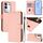 Per vivo Y29 4G Custodia per telefono in pelle tinta unita con cordino Global Skin Feel (rosa) Per vivo Y29 4G Custodia per telefono in pelle tinta unita con cordino Global Skin Feel (rosa)
