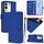 Per vivo Y29 4G Custodia per telefono in pelle tinta unita con cordino Global Skin Feel (blu scuro) Per vivo Y29 4G Custodia per telefono in pelle tinta unita con cordino Global Skin Feel (blu scuro)
