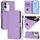 Per vivo Y29 4G Custodia per telefono in pelle tinta unita con cordino Global Skin Feel (viola lavanda) Per vivo Y29 4G Custodia per telefono in pelle tinta unita con cordino Global Skin Feel (viola lavanda)