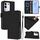 Per vivo Y29 4G Custodia per telefono in pelle tinta unita con cordino Global Skin Feel (nero) Per vivo Y29 4G Custodia per telefono in pelle tinta unita con cordino Global Skin Feel (nero)