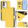 Per vivo Y29 4G Custodia per telefono in pelle tinta unita con cordino Global Skin Feel (giallo limone) Per vivo Y29 4G Custodia per telefono in pelle tinta unita con cordino Global Skin Feel (giallo limone)