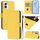 Per vivo Y29S 5G / Y04 5G Custodia per telefono in pelle tinta unita con cordino Global Skin Feel (giallo limone) Per vivo Y29S 5G / Y04 5G Custodia per telefono in pelle tinta unita con cordino Global Skin Feel (giallo limone)
